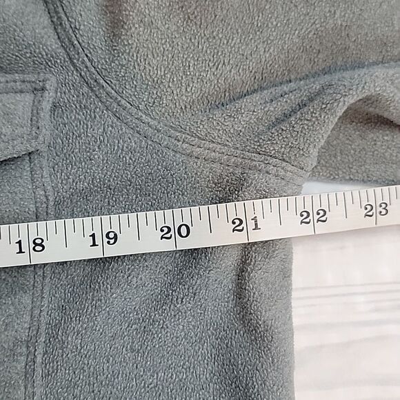 Natural Reflections Grey Long Sleeve Collar Button Down Shirt Women's Size SP - Picture 9 of 10